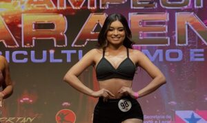 Modelo paraense estreia no fisiculturismo com desempenho avassalador e leva dois títulos estaduais