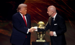 Presidente da Fifa confirma presença de Trump na final da Copa do Mundo em Nova Jersey