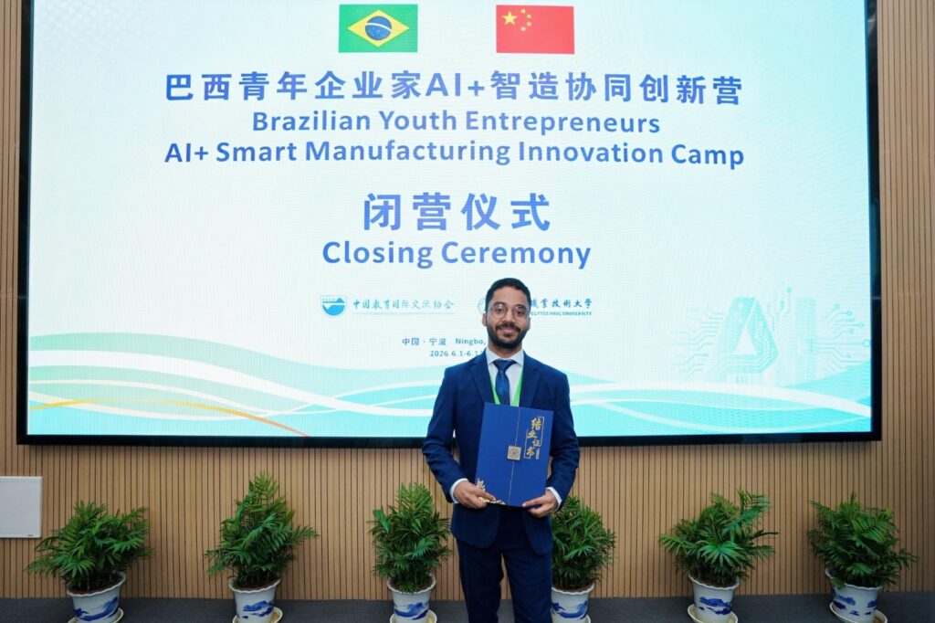 Empreendedor paraense da NeuroIdentify participa de missão do Sebrae na China sobre inovação e tecnologia