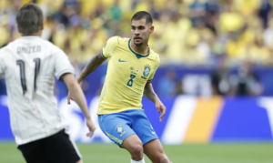 Bruno Guimarães vira "regista" do Brasil e pode igualar recorde de assistências de Pelé em 1970