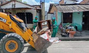Coleta programada de entulho em Belém atende 27 conjuntos habitacionais em julho com descarte gratuito de até 1 m³ de resíduos
