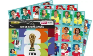 Panini lança kit de atualização do álbum da Copa com 120 novas figurinhas por R$ 119,90