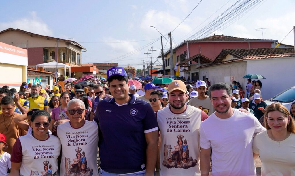 Yuri Faro participa do Círio de Nossa Senhora do Carmo em Benevides 1 Yuri Faro participa do Círio de Nossa Senhora do Carmo em Benevides
