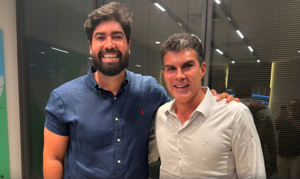Adriano Coelho se reúne com Helder e Chicão e reforça parceria política