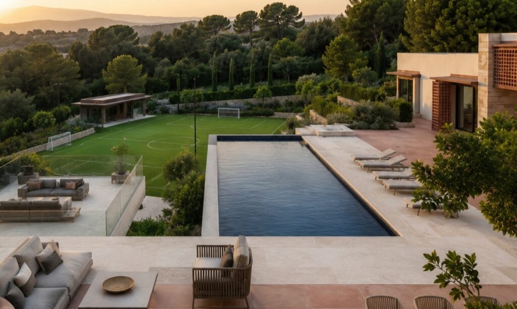 Casa Diez combina arquitetura, luxo e bem-estar em Barcelona