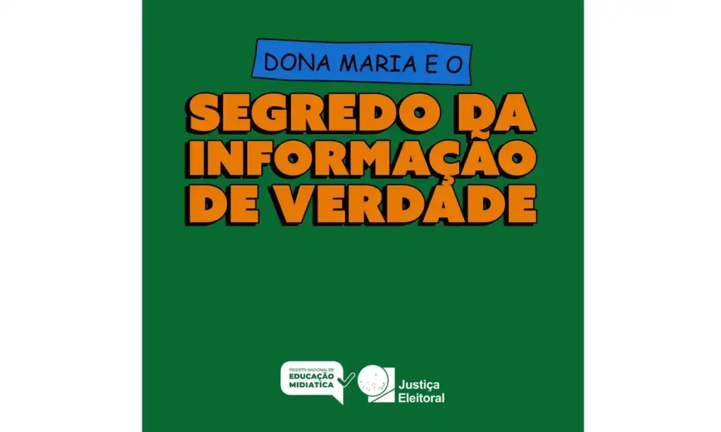 TRE de Alagoas lança HQ digital "Dona Maria e o Segredo da Informação de Verdade" para orientar idosos contra desinformação 1 TRE de Alagoas lança HQ digital "Dona Maria e o Segredo da Informação de Verdade" para orientar idosos contra desinformação
