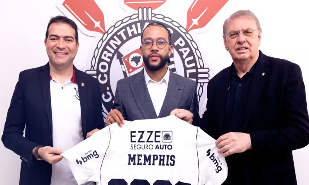 Corinthians anuncia renovação de Memphis Depay por dois anos após acordo com redução de valores e pressão da torcida 1 Corinthians anuncia renovação de Memphis Depay por dois anos após acordo com redução de valores e pressão da torcida