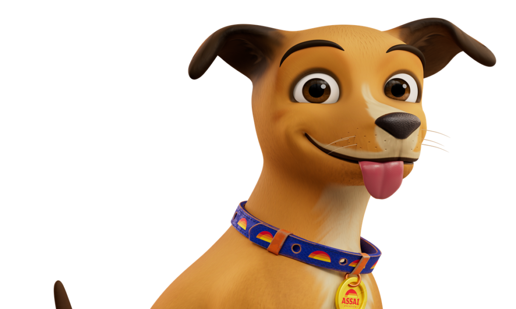 Caramelo do Assaí completa dois anos e convoca pets de clientes para estrelar campanha