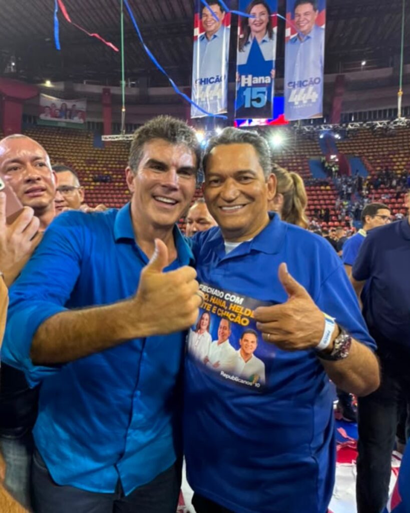 Deputado Torrinho Torres celebra convenção do MDB e oficialização de Hana, Helder e Chicão como candidatos