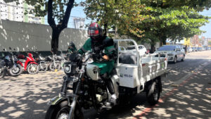 Triciclos recolhem 300 toneladas de lixo em Belém no primeiro mês de operação; frota de 19 veículos amplia agilidade da coleta