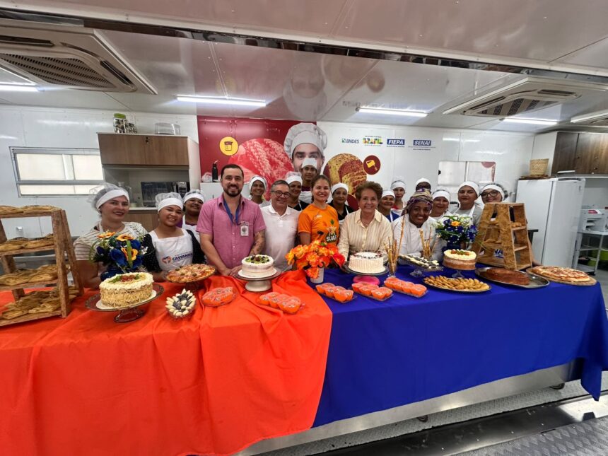 Mais de 40 alunos se formam em confeitaria e panificação em Castanhal 1 Mais de 40 alunos se formam em confeitaria e panificação em Castanhal