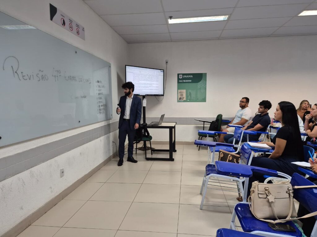 UNAMA promove aulas intensivas para alunos que vão prestar exame da OAB com o projeto "Ser Prepara OAB" 1 UNAMA promove aulas intensivas para alunos que vão prestar exame da OAB com o projeto "Ser Prepara OAB"