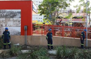 Em Belém, Prefeitura intensifica limpeza e segurança no Parque Linear da Doca com força-tarefa e manutenção permanente