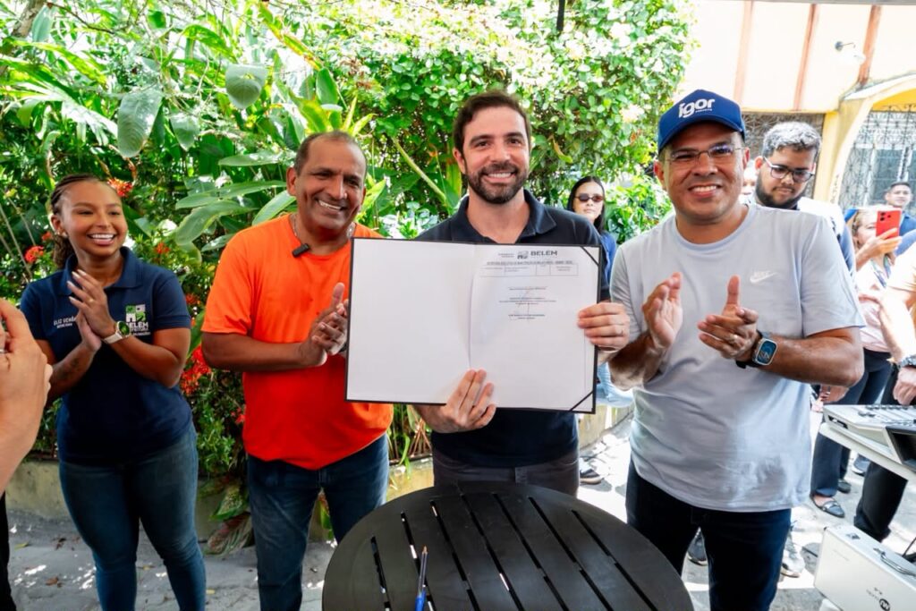 Viva Bairro leva infraestrutura para seis vias e praça do Marco, em Belém 1 Viva Bairro leva infraestrutura para seis vias e praça do Marco, em Belém