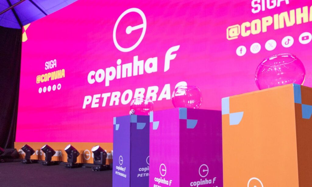 Sorteio define grupos da Copinha F, que terá transmissão da TV Brasil