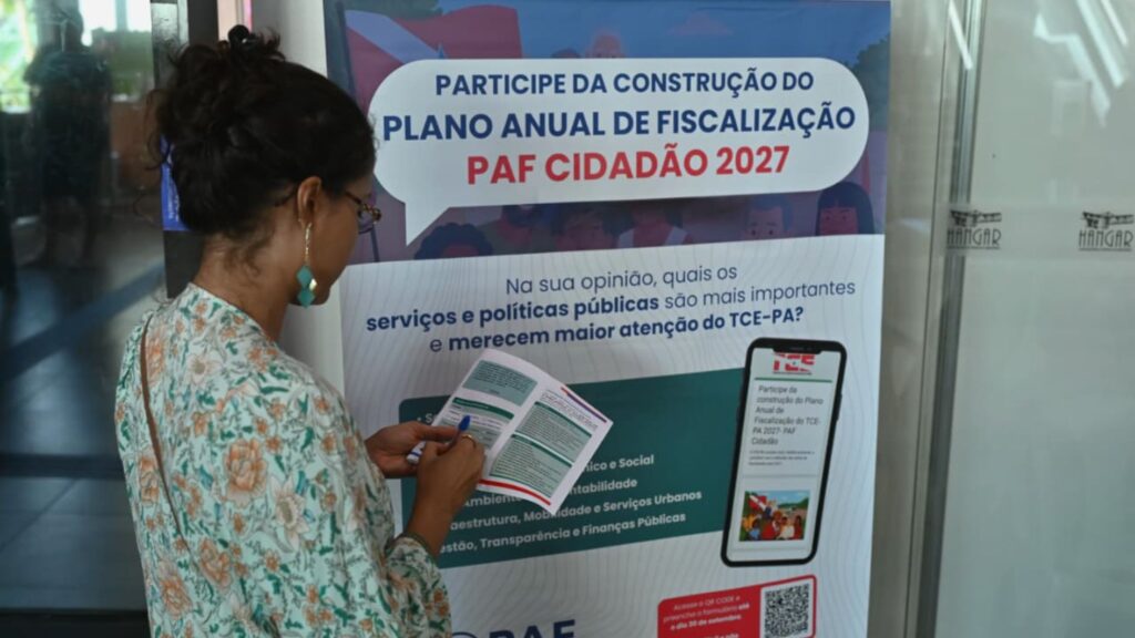 PAF Cidadão 2027 do TCE-PA ouve população durante a Feira do Livro 1 PAF Cidadão 2027 do TCE-PA ouve população durante a Feira do Livro