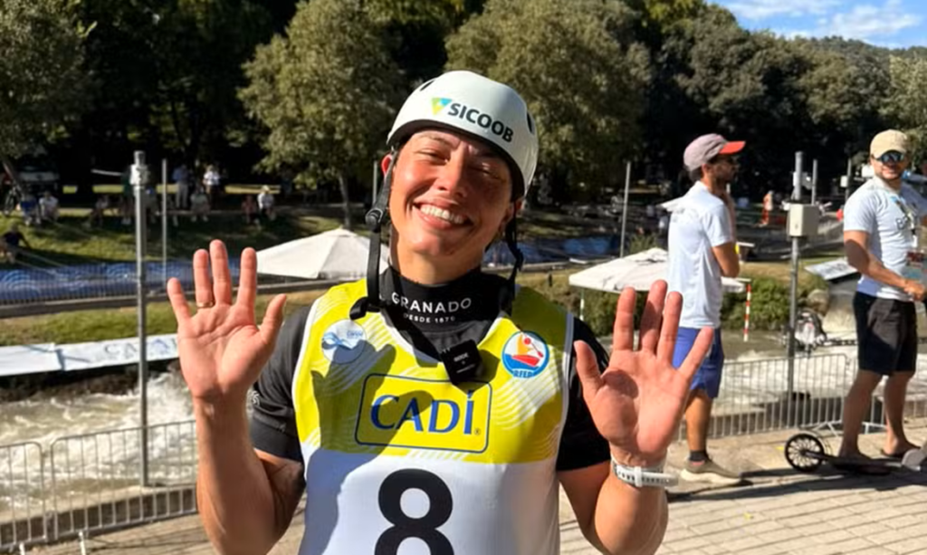 Ana Sátila é campeã do C1 na final da Copa do Mundo de canoagem slalom 1 Ana Sátila é campeã do C1 na final da Copa do Mundo de canoagem slalom