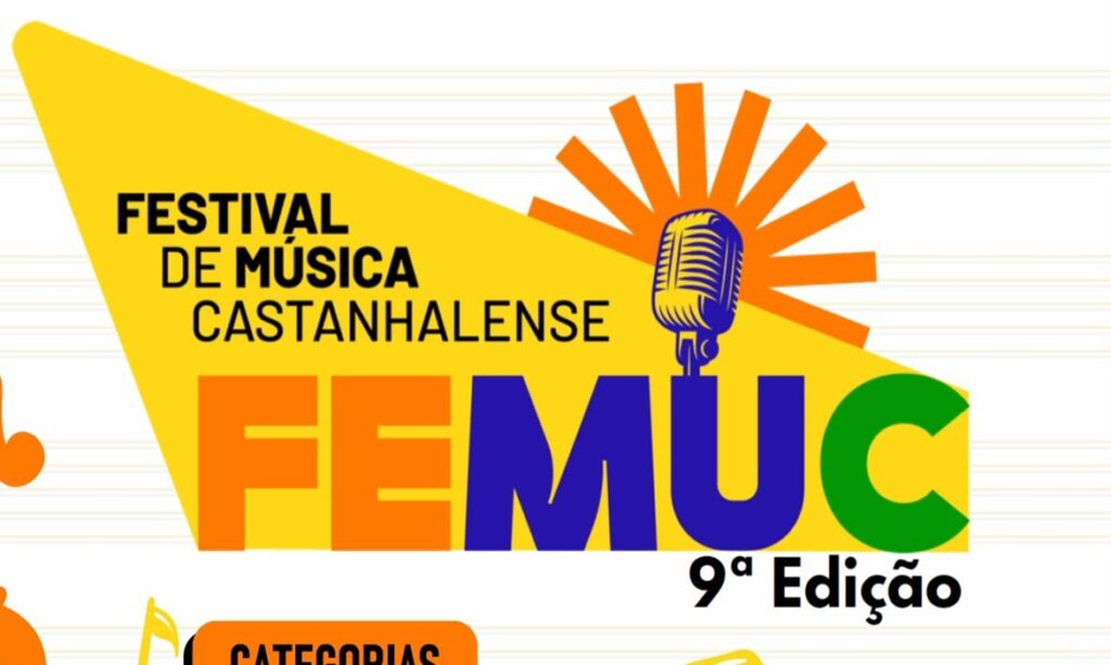 SECULT abre inscrições para a 9ª edição do Festival de Música Castanhalense (FEMUC)