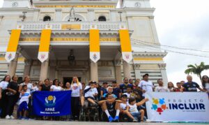 Fiéis participam da Romaria da Acessibilidade neste sábado em Belém