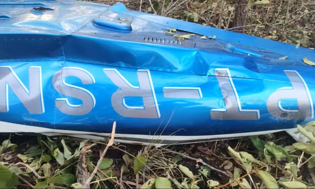 Avião que seguia para o Pará cai no Tocantins e deixa dois mortos